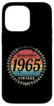 Coque pour iPhone 14 Pro Max Véritable design d'anniversaire vintage en édition limitée 1965