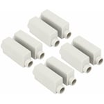 Bornier, 4pcs Splice Bornier 1000V 100A 2.5‑16mm² 2 en 2 Sorties Haute Puissance ZK 1116 Connecteur de Fil, Faible Résistance pour Câblage de