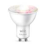 WiZ Smart LED-ljuskälla GU10 Glas 4,7W 345lm RGB