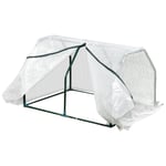 Mini  Greenhouse Grow House PVC Cover Steel Frame 99 x 71 x 60cm