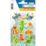 Herma stickers Magic dragons foil (1) 10st