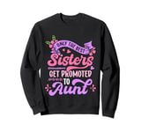 Only The Best Sisters Get Promoted To Aunt Mother's Day 2025 Sweatshirt