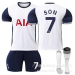 Son 7 Tottenham Hotspur 24-25 hemmatröja senaste vuxen- och barnfotbollströja för den nya säsongen 6 Adult XXXL（190-195cm）