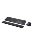 Logitech MX Keys Combo for Business | Gen 2 - keyboard and mouse set - QWERTZ - Swiss - graphite - Tastatur & Mussett - Sveitsisk - Svart