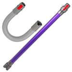 Purple Rod Wand Tube Pipe for DYSON V10 SV12 Vacuum + Extension Hose XL 2.4m