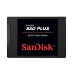 SanDisk SSD PLUS 480 GB SATA III 2.5-Inch Internal Solid State Drive, SDSSDA-480G-G26 , Black