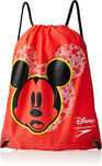 Speedo Childrens Unisex Disney Mickey Mouse 12L Red Junior Wet Kit Swimming Bag - Black - One Size