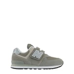 New Balance 574 Sneakers Med Kardborreband Grå | Grå | 30 EU