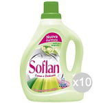 Soflan Lot 10 Lt 1 Muguet Lessive Machine à Laver et Linge, Multicolore, Unique