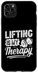 Coque pour iPhone 11 Pro Max Lifting is My Therapy – Gym de motivation