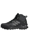 adidas Femme Terrex AX4 Mid Gore-TEX Hiking Shoes Chaussures de randonnée, Core Black/Grey Three/Mint Ton, 41 1/3 EU