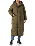 G-STAR RAW G - Whistler Padded Extra Long Parka Femme, Vert (shadow olive D22167-D199-B230), S