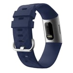 Silikonarmband Fitbit Charge 3/4 blå