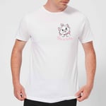 Disney Aristocats Marie I'm A Lady Men's T-Shirt - White - M - Blanc