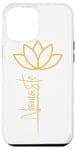 iPhone 12 Pro Max Yoga Lotus Flower Namaste Sleek Case