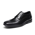 Bruno Marc Chaussure Oxford pour Hommes Chaussures Homme Ville Costume Mariage Bureau,Size 40,Noir,DP03-E