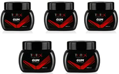 Totex Hair Styling Gum Gel | Gumgel Gummy Gel Strong Hold | 250 ml (Pack Of 5)