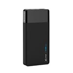 Xlayer Batterie Externe Portable sans Fil 10 000 mAh pour Smartphone et Tablette avec Surface de Charge inductive pour Smartphones compatibles Induction Noir