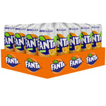 20 X Fanta Orange Zero 330 Ml