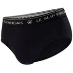 Slips Le Slip Français  Slip Homme Coton INTREPIDE Noir