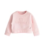 Superga Childrens Unisex Childrens/Kids Logo Sweatshirt (Pink) Cotton - Size 6Y