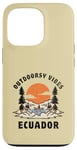 Coque pour iPhone 13 Pro Outdoorsy Vibes Équateur Voyage Vacances Equateur