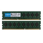 8GB Crucial 2X 4GB PC3L 12800U 2RX8 DDR3 1600MHz  Memory RAM DIMM Desktop #DD6