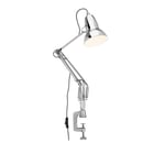 Anglepoise - Original 1227 Desk Lamp With Clamp Bright Chrome - Skrivbordslampor - George Carwardine - Silver