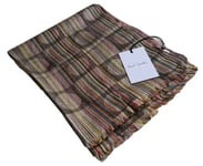 PAUL SMITH Scarf Silk Wool Signature Stripes Circle Square Liberty London