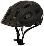 Abus Casque de Ville Youn-I ACE - avec feu arrière LED intégré - Casque de vélo pour Tous Les Jours - pour Hommes et Femmes - Noir Mat, Taille M