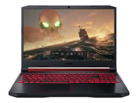 Acer Nitro 5 AN515-54-70TP - Intel Core i7 - 9750H / 2.6 GHz - Win 10 Familiale 64 bits - GF GTX 1650 - 8 Go RAM - 256 Go SSD + 1 To HDD - 15.6" IPS 1920 x 1080 (Full HD) - Wi-Fi 6 - Noir vitreux - clavier : Français