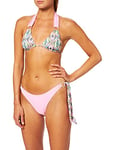 Pistol Panties Women's Charlotte Bikini Set, Multicolour (Pink Kaleidoscope 016), A (Size:UK 10)