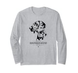 Proud Hanoverian Hound mom dog mom Hanoverian Hound dog Long Sleeve T-Shirt