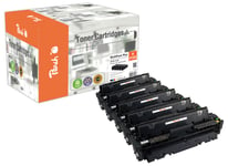 Peach-lasertoner som passar till HP 410A Toner Multipack Plus CF410-3A, 5-pack