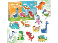 Dodo Magnesaurs Dinosaurs 15 Element Färg Magneser I Ie