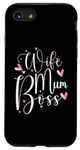 Coque pour iPhone SE (2020) / 7 / 8 Mums the Boss – Cadeau mignon pour la fête des mères