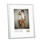 Deknudt Frames S024D1 Cadre Photo Aluminium Argenté 20 x 30 cm