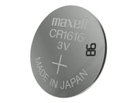 Maxell Cr 1616 - Batteri 5 X Cr1616 - Li/Mno2 - 55 Mah