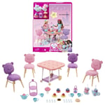 Barbie Tea Party Playset for Preschoolers, My First Barbie Tea Party Playset and