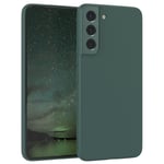 For Samsung Galaxy S22 Plus 5G Silicone Cover Phone Case Night Green