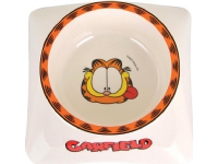 GARFIELD Garfield, melaminskål för katter, vit/grå