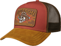 Stetson Cowboy Skull Trucker Cap Cognac, OSFA