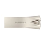 SAMSUNG 128G Bar Plus USB3.1 Flash Drive Champagne Silver - MUF-128BE