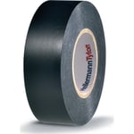 HelaTape Flex 2000+ 19 mm x 20 m, elektrisk vinyltape, svart