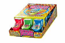 Sour Toilet Flush - Sherbet Candy With A Fruit Flavoured Lolly Pick & Mix