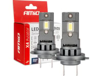 Led-Lampor För Bilar X4-Serien Aviator H7/H18 6500K Canbus Amio-03764