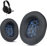 Coussinets d'oreille professionnels Arctis 7-Coussinets de rechange en tissu respirant bleu pour casque sans fil SteelSeries Arctis 1/Pro/3/5/7/7+/7p/7X/9,Prime tous les modèles