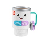 Fisher-Price Jouet D'Éveil Interactif Tasse À Café C’Est L’Heure D’Apprendre Rires & Éveil, Avec Lumières Et Musique, Version Multilingue, Jouet Enfant, A Partir De 6 Mois, HXF49