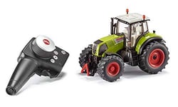 siku 6882 - Tracteur télécommandé Claas Axion 850, 1:32, Télécommande incluse, Métal/Plastique, Vert, Fonctionne avec piles, Compatible avec accessoires