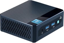 Mini Pc F10,Intel Alder Lake-N95(Jusqu'À 3,4 Ghz),16Gb Ram Ddr4 512Gb Ssd Mini Computer,Small Desktop Pc Dual Hdmi/4 Usb 3.2/Prend En Charge 4K /Dual-Band Wifi /Bt4.2 Micro Pc For Office Home